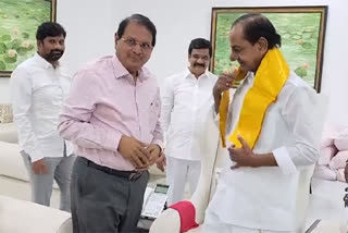 Janasena Party Advisor met CM KCR