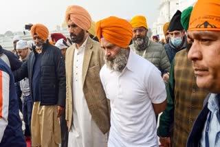 Rahul Gandhi paid obeisance at Fatehgarh Sahib