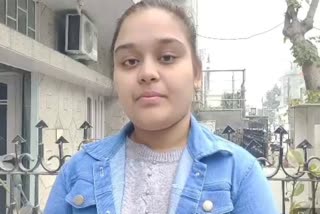 Diksha got First Rank in CA Intermediate Exam