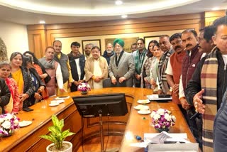 BJP leaders met Hardeep Puri