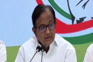 Congress leader P. Chidambaram