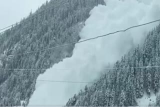 Avalanche in Ganderbal