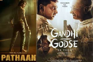 Gandhi Godse vs Pathan Movie (Design Photo- Social Media)