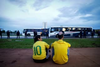 Brazil protest: સત્તાવાળાઓની ચિંતા વચ્ચે બ્રાઝિલ મેગા પ્રોટેસ્ટનું સુરસુરીયુ