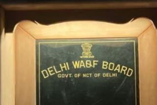 The Delhi Waqf Board employees protest outside the city government's secretariat on Thursday demanding the immediate release of pending salaries.