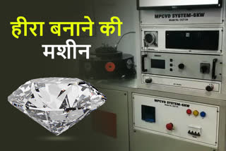 artificial diamond making machine