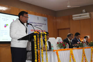 Ground water minister Dr Mahesh Joshi urges to save water and rainwater harvesting