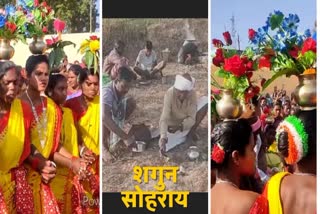 Tribal Festival Shagun Sohrai in Jamtara