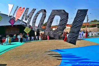 Gujarat International Kite Festival ETV Bharat
