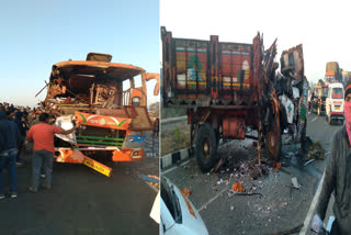 Road Accident in Maharashtra ETV BHARAT
