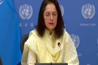 India's Permanent Representative to the UN Ambassador Ruchira Kamboj speaking at the Security Council's open debate on the Rule of Law held under Japan's current presidency of the Council, stressed that states that use cross-border terror to serve narrow political purposes must be held accountable, an apparent reference to Pakistan.