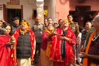 DGP Neeraj Sinha reached Baba Mandir