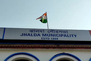 Jhalda municipality ETV Bharat
