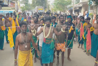 திருச்செந்தூர் கோயிலுக்கு பாதயாத்திரை பக்தர்கள் வருகை அதிகரிப்பு