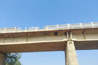 dilapidated bridge in Surajpur