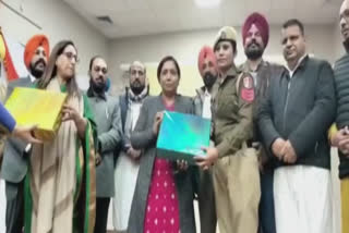 Cabinet Minister Baljit Kaur celebrated daughters Lohri in Bathinda