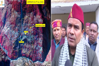 Joshimath Satellite Image