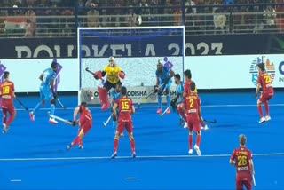 Hockey World cup  Hockey World Cup 2023  India vs Spain  India won against Spain with cleansheet  ലോകകപ്പ് ഹോക്കി  ലോകകപ്പ് ഹോക്കിയില്‍ ഇന്ത്യയ്ക്ക്  സ്‌പെയിനിനെ തോല്‍പ്പിച്ച് ഇന്ത്യ  ഹോക്കിയില്‍ ഇന്ത്യയ്ക്ക് വിജയത്തുടക്കം  ഇന്ത്യൻ ഹോക്കി ടീമിലെ മലയാളി താരം  ഹർമൻപ്രീത് സിങ്  ഒഡിഷയിലെ റൂർക്കേല  ഹോക്കിയില്‍ ഇന്ന് ഇന്ത്യയ്ക്കായി ഗോള്‍ നേടിയത്