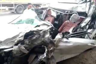 Boy killed after a car en route to Kullu-Manali met with accident in Kurukshetra