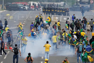 A Brazilian Supreme Court justice on Friday authorized including former president Jair Bolsonaro in its investigation of who incited the Jan. 8 riot in the nation's capital