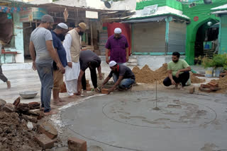 اجمیر شریف درگاہ کے وضو خانہ منہدم کئے جانے پر تنازع