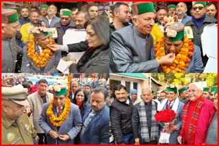 Health Minister Dhaniram Shandil reached Solan