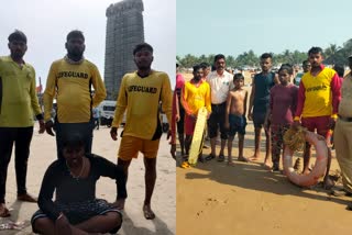 4-children-who-were-drowned-in-the-wave-in-gokarna-murudeshwar-revived-by-life-guards