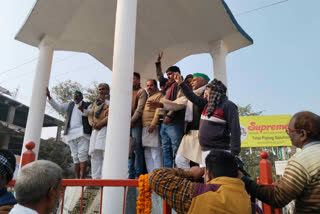 केंद्रीय मंत्री अश्विनी कुमार चौबे के मौन अनशन पर बक्सर में छिड़ा राजनीतिक घमासान