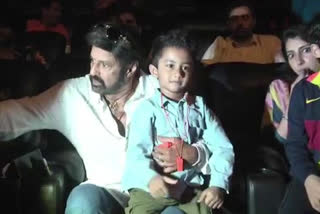Balakrishna Watched Movie with Family