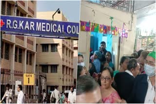 Protest in R G Kar Medical College and Hospital creates chaos