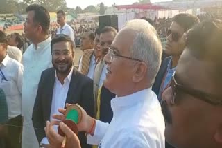 CM Bhupesh baghel khairagarh visit
