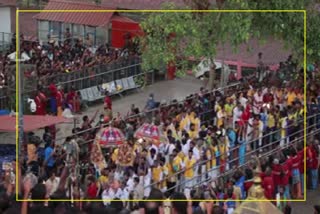 Ayyappa Devotees Witness Makarajyothi At Sabarimala