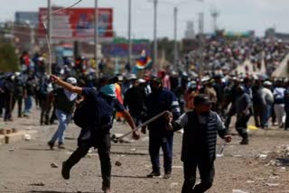 protest in peru