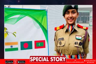 NCC Cadet Akanksha Asanare