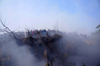 A passenger plane with 72 people on board has crashed near Pokhara International Airport in Nepal