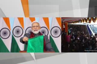 PM Modi inaugurates Secunderabad Vishakhapatnam Vande Bharat Express