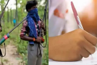 Representational image of 6 surrendered Naxalites prepare for Class 10 exam in Chhattisgarh