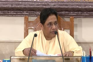 mayawati declares no alliance