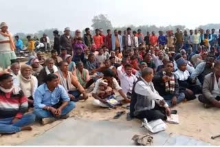 Uproar on sand ghat in Gaya