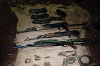 Arms and ammunition recovered in Poonch
