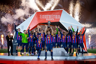 spanish super cup  barcelona  real madrid  spanish super cup final  spanish super cup 2023  spanish super cup champions  Gavi  Roberto Lewandowski  Pedri  Fc Barcelona titles  സ്‌പാനിഷ് സൂപ്പര്‍ കപ്പ്  സ്‌പാനിഷ് സൂപ്പര്‍ കപ്പ് ഫൈനല്‍  ബാഴ്‌സലോണ  റയല്‍ മാഡ്രിഡ്  സ്‌പാനിഷ് സൂപ്പര്‍ കപ്പ് ചാമ്പ്യന്മാര്‍  ബാഴ്‌സ  കാറ്റാലന്‍ പട