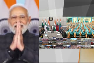 Prime Minister Narendra Modi Monday interacted with the first batch of 'Agniveers' through video conference