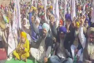 In Amritsar farmers took up fronts from DC office and toll plaza
