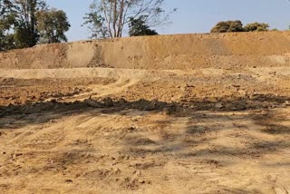 stealing MGNREGA pond in Kondagaon