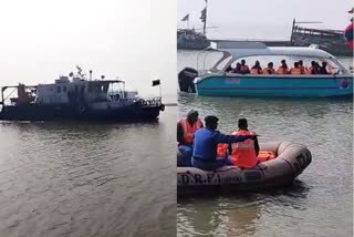 Ganga Vilas Cruise Stuck in chhapra Bihar