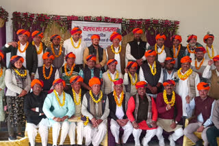 Sarpanch Sangh meeting in Jaipur, opposed amendments in NREGA