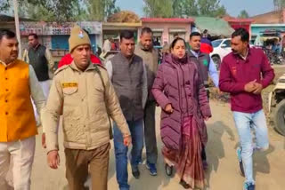 Kalpana Saini inspected dallawala village