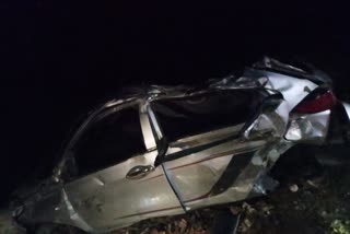 Bokaro two died due to Vehicle overturning near Konar Dam