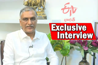 Etvbharat exclusive interview with minister harish rao