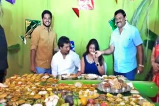 FAMILY SERVES 379 FOOD ITEMS TO SON IN LAW IN ELURU